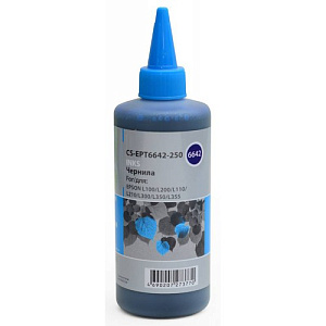 ������� Cactus CS-EPT6642-250 ������� 250�� ��� ������� ������� ��� Epson L100 / L110 / L120 / L132 / L200 / L210 / L222 / L300 / L312 / L350 / L 355 / L362 / L366 / L456 / L550 / L555 / L566 / L1300